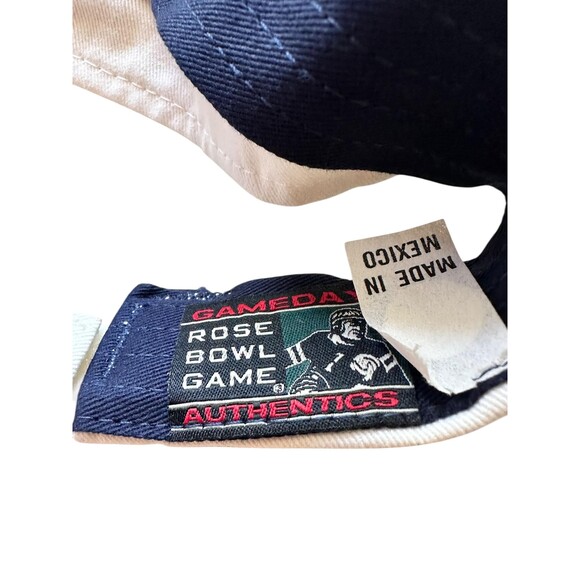 Vintage Michigan Wolverines 2005 Rose Bowl Visor Deadstock Game Day Y2K Hat main image 5